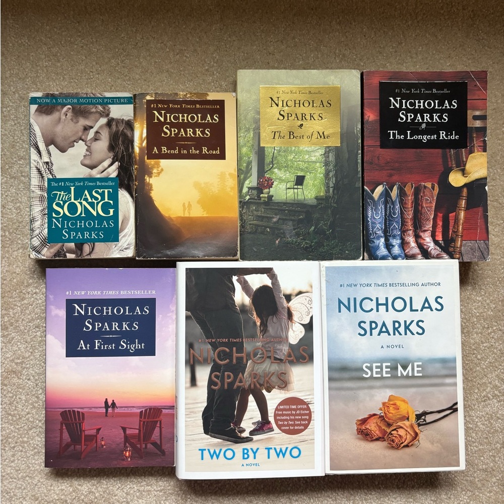 Nicholas Sparks Book Collection